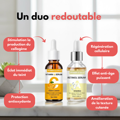 Duo Skin Glow : Vitamine C + Rétinol