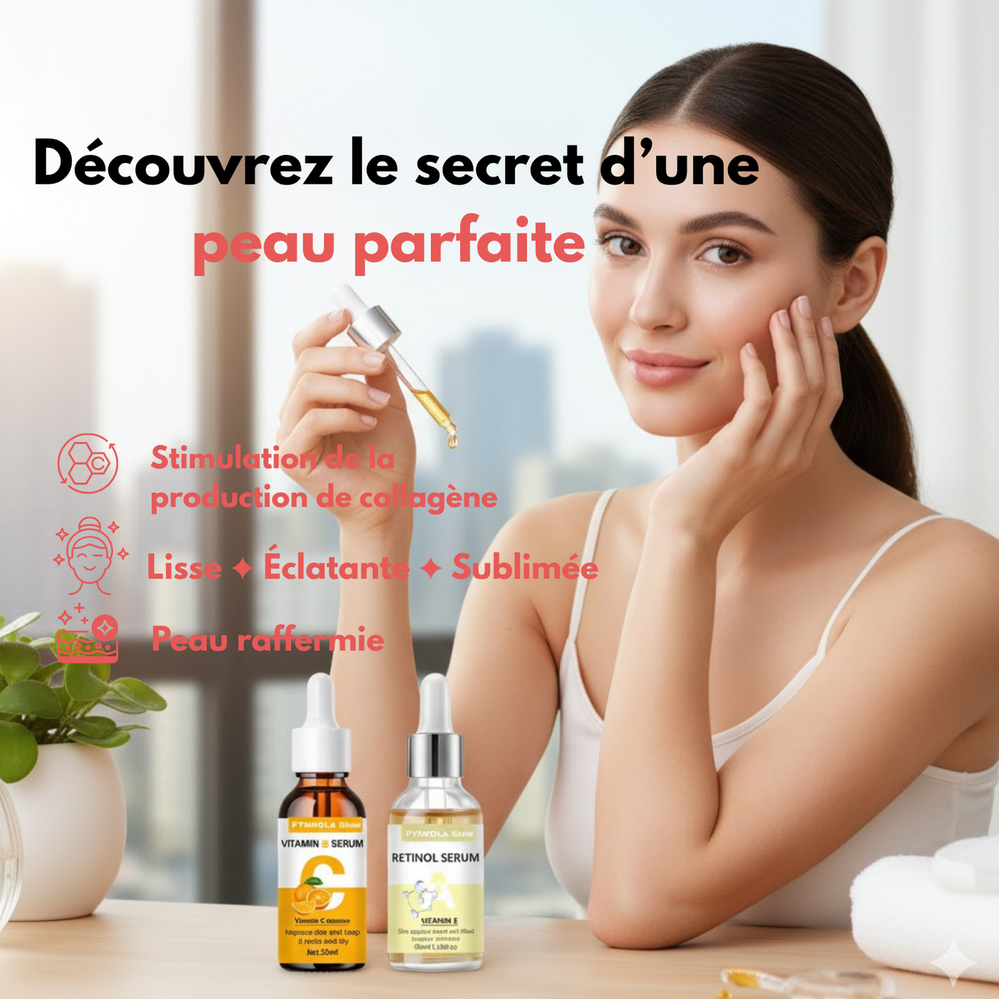 Duo Skin Glow : Vitamine C + Rétinol